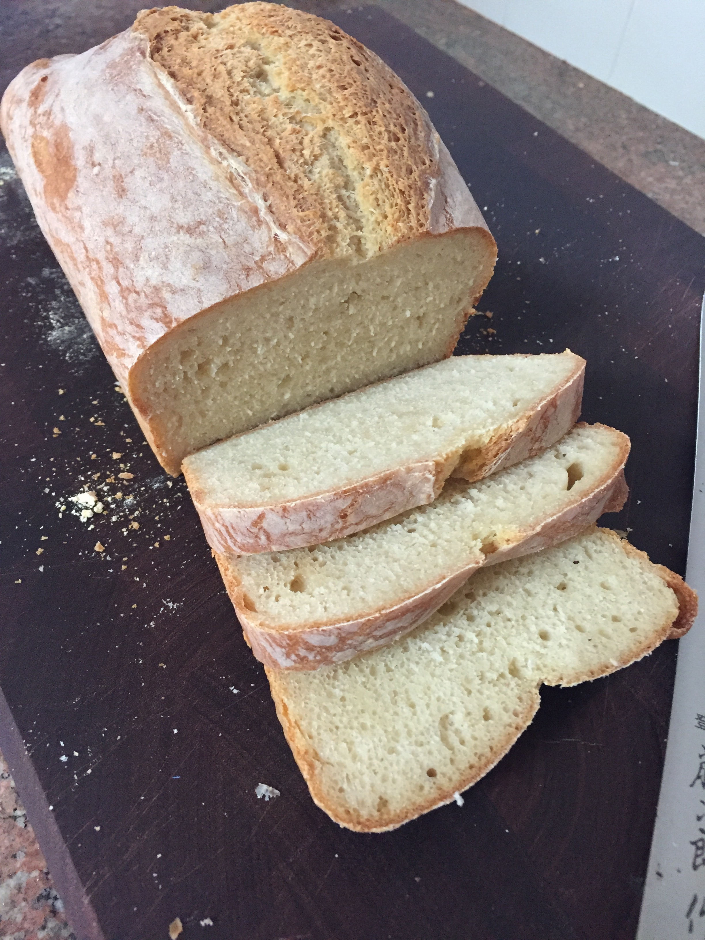 Sourdough English muffin bread